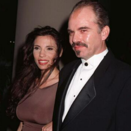 Pietra Dawn Cherniak with Billy Bob Thornton in an event.